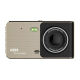4 Inch LCD 1080P HD DVR Car Camera Dual Lens 170 Degree Wide Angle Driving Recorder Dash Cam Car DVR Camera Support Reversing