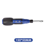 Straight Rod Electric Screwdriver Anti-slip Handle Torque Rechargeable Mini USB Charging Drill Multi-function Home Power Tools