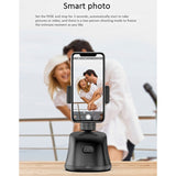 Q8 Smart Follower Gimbal 360° Rotating Automatic Face and Object Tracking, Phone Follower Gimbal Stabilizer