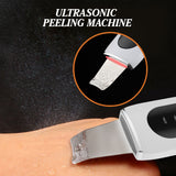 Ultrasonic Skin Cleaner Ion Pore Cleaning EMS Microcurrent Lifting Face Exfoliator Sonic Skin Scrubber Blackheads Remover Shovel