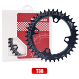 Chainring Chain Wheel Crankset 94+96BCD Round Shape Bicycle Crank Single Plate for Outdoor Cycle Biking Entertainment