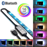 Waterproof LED Strip Lights, RGB 5050, Flexible Tape, DIY Led Strip Lights RGB Diode Tape DC 12V phone app bluetooth