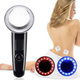 6 In 1 Fat Remover RF EMS Portable Home Ultrasonic Cavitation Body Slimming Massager Negative Ions Adjustable Face Tighten Skin