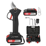 21V Brushless Cordless Electric Pruning Shear Rechargeable 2.0A Lithium Battery Powered Tree Branch Pruner 30mm Cutting Diameter