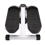 Mini Stair Stepper With Resistance Bands And LCD Monitor Portable Stair Climber Exercise Machine For Full Body Workout