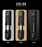 Ambition Soldier Wireless Tattoo Pen Machine Battery with Portable Power Brushless Motor Digital LED Display