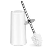 Toilet Brush Holder Bathroom Cleaning Set Flooring Stand Black Bathroom Storage and Organization