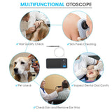Otoscope With Light, 4.5Inch IPS Digital Video Otoscope, 3.9Mm Ear Camera With 6 Dimmable LED, Ear Wax Removal Camera