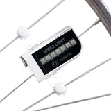 Mixed color Bicycle Spoke bright light night Cycling Tire Tyre Wheel 14 LED Bright Lamps Flashlight Bicycle 30 Changes