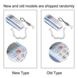 Mini Office Phone Caller ID Landline Phone Desktop Fixed Wired Phone Wall Mountable Phone with LCD Display for Home Office Hotel