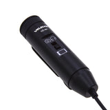 3.5mm Clip-On Lavalier Microphone With Carry Bag Microphone Kit For Smartphone DSLR Cameras Camcorders Audio Recorder PC