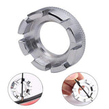 Mini Cycle Spoke Nipple Key Bike Bicycle Wheel Rim 8 Way Wrench Spanner Bike Repair Tool Durable Portable Hand Tools