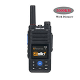 HamGeek HG-369 POC Radio Walkie Talkie Wifi Bluetooth 2G/3G/4G Network Radio For Zello Real-pttc Communication Distance 5000KM