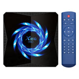 X96Q MAX TV Box Network Player H616 2.4G/5.0G Android 10.0 4G+32G Dual-Band WIFI (EU Plug)