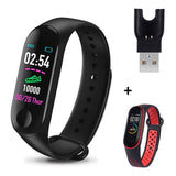 Sport Smart Band Women M3 Fitness Band With Replacement Strap for ios Android Phone IP67 Life Waterproof Heart-Rate Monitor