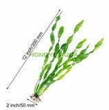 Artificial Seaweed Water Plants for Aquarium, Plastic Fish Tank Plant Decorations 10 PCS