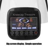 Electric Knee Massager Heating Pain Relief Red Light Wireless Vibration Knee Massage Machine Three‑level temperature