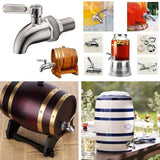 Glass Wine Bottle Faucet Jar Barrel Water Tank Faucet With Filter Wine Valve Water Dispenser Switch Tap Bibcocks