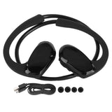 H6 Neck‑Mounted Bluetooth Headphones Portable Hanging Neck Bluetooth Headset for Exercise Neck‑Mounted Headphones