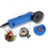 RIESBA 220v 360w EU Plug Adjustable Speed angle grinder polishing machine Electric mill High Quality