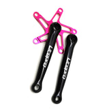 Litepro Folding Bike Crankset CNC For Brompton Ultralight 130BCD 170mm 14 16 Inch Bicycle Crankset Square Hole BMX Parts