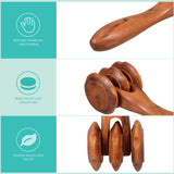 Wood Health GuaSha Board Useful Body Scraping Board Sandalwood Guasha Massager