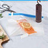 Handheld Vacuum Sealer, Portable Electric Vacuum Sealer Pump For Vacuum Storage Bags, With 2 Zipper Vacuum Bags