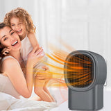 Portable Space Electric Heater With Thermostat,Personal Room Heater, Overheat Protection Ceramic Heater For Home-US Plug