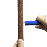 Parrot Perch Rough-surfaced Sand Perches Bird Cage Chewing Toy Ladder Perch Wood Stand Beaks Claws Trimmed Grinding