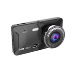 Car Video Recorder Dashcam Auto DVR 4" 1080P Dash Cam G-sensor WDR Touch Screen Dual Lens Camera Accessories