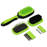 5 IN 1 Dogs Hair Removal Comb Sets Hair Deshedding Trimmer Combs Pets Grooming Tool Grooming Brush Deshedding Comb Edge Trimming