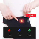 Heated Groin Wrap 5V Heating Groin Compression Brace Hip Strap for Pulled Muscles Sciatica Nerve Pain Relief Large Support Range