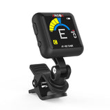 AROMA AT-102 Guitar Tuner Rotatable Clipping on instrument LCD Display Electronic Tuner For Guitar Violin Bass Ukulele