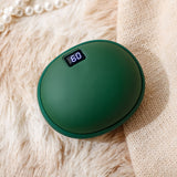Portable 2 In 1 USB Rechargeable Electric Hand Warmer For Winter Double-sided Heating Mini 5000/10000mah Mobile Power Supply