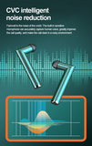 S11 Smart Digital Display Bluetooth Headset Wireless Foldable HIFI Headset Stereo Waterproof Sports Earphone With Charging Box