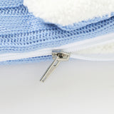 Baby Sleeping Bags Envelopes Winter Warm Knitted Newborn Boy Girl Monthly Swaddle Wrap 0-6m Infant Sleepsack for Stroller Basket