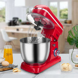 5L Chef Machine Stand Mixer Whisk Kitchen Mixer 1500W Stainless Steel Knead The Dough Cake Bread Cream Blender Food Processor