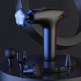 Cold Compress Fascia Gun Muscle Vibration Massage Relaxation Instrument Neck Film Gun Breathing Light Electric Musculature Gun