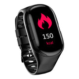 Hot Sale M1 Smart Bracelet Fitness Tracker TWS Blue Tooth Earbuds M1 Smart Band Heart Rate Blood Pressure Monitor TWS Headset