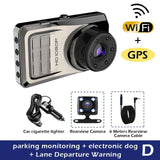 Dash Cam 3 In 1 Car DVR Video Recorder Dash Camera Wifi G-Sensor 24H Parking Video Recorder Dash Cam Full HD Box DVR Car Cam