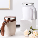 New Upgrade Automatic Self Stirring Magnetic Mug 304 Stainless Steel Coffee Mixing Cup Lazy Blender Smart Mixer Thermal Cup