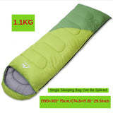 Mountaineering Camping Sleeping Bag Ultralight Waterproof 4 Seasons Warm Envelope Backpack Sleeping Bag can be spliced Traveling