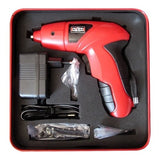 4.8V Electric Screwdriver Cordless Screwdriver Cordless 23 Pcs Bits Bit High Torque Rechargeable Home Car Office Garage Practica