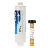 Drinking Purifier 2pcs RV/Marine Water Filters with Flexible Hose Protector Outdoor Drinking Washing Filter