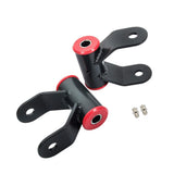 2 Picec 2 inch 412120 Drop Shackle Kit Fit for * RAM 1500 2WD 2002-2008 Replaces Premium Professional Accessories