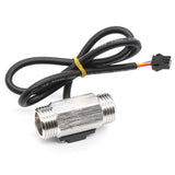 DC3.5-24V DN15 Flowmeter G1/2 Stainless Steel Sensor Water Flow Sensor Heater Flow Sensor Turbine 1-25L/min