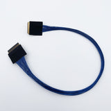 2K 4K eDP screen cable I-PEX 0.4mm to 0.5mm 40Pin FCP coaxial cable