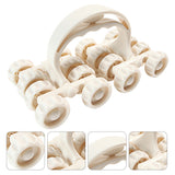 1PC Manual Roller Massager Multi-purpose Spine Neck Back Massager (Non-magnetic)