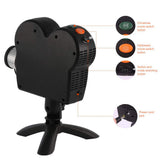 LED Halloween Projection Lamp 12 Patterns For Holiday Outdoor Decoration Christmas Projector Room Decor Window Wonderland