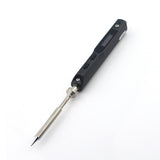 TS100 Mini Portable Smart Programmable Electric Soldering Iron Digital LCD Display Original Replacement Tip High Frequency+GIFT